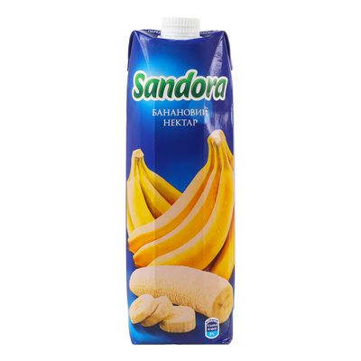 Nektar bananowy z miąższem Sandora 950 ml