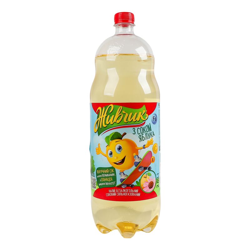 Napój gazowany “ Żywczyk z sokiem jabłkowym” 2L