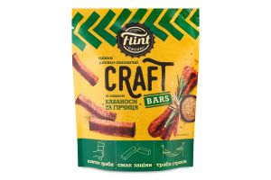 Grzanki żytnio - pszenne o smaku kabanosa z musztardą "Flint Craft Grenki" 90 g