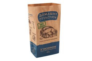 Grzanki żytnio-pszenne «Grzanki domowe» z czosnkiem 100 g