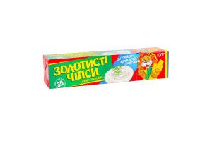 Chipsy ziemniaczane "Złociste" o smaku koperku i śmietany 100 g