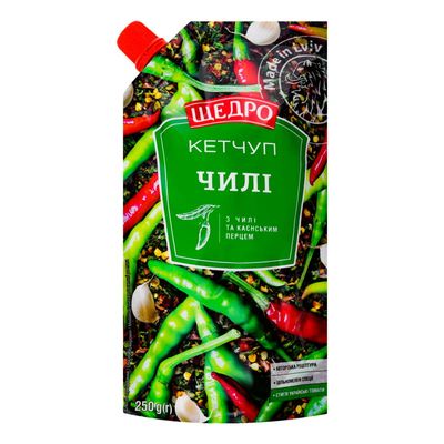 Ketchup “Chili” Schedro 250 g