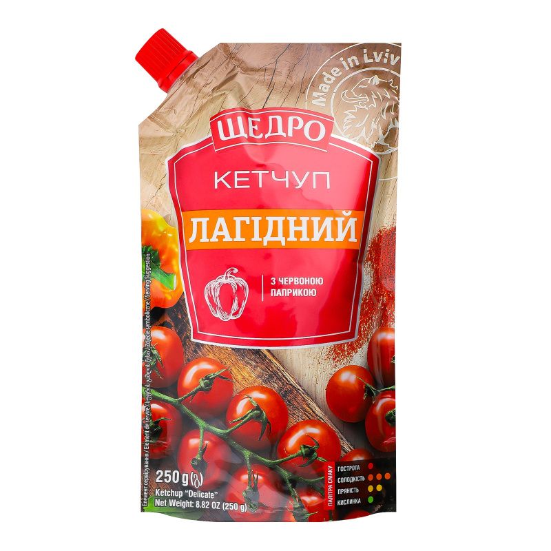 Ketchup “Lagodny” Schedro 250 g