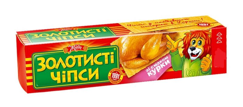 Chipsy ziemniaczane "Złociste" o smaku grillowanego kurczaka 100g