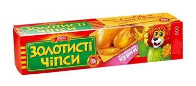 Chipsy ziemniaczane "Złociste" o smaku grillowanego kurczaka 100g