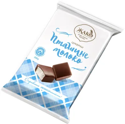 Cukierki mleczko w glazurze 250 g