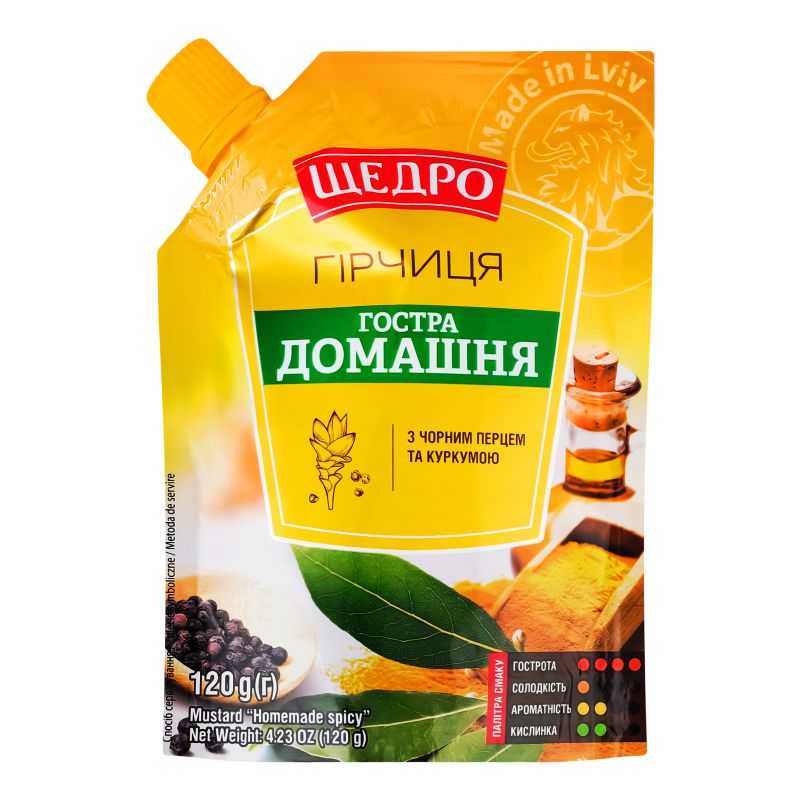 Musztarda “Ostra Domowa” Schedro 120 g