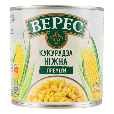 Kukurydza konserwowa VERES 340g