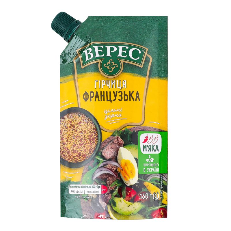 Musztarda francuska VERES 130g