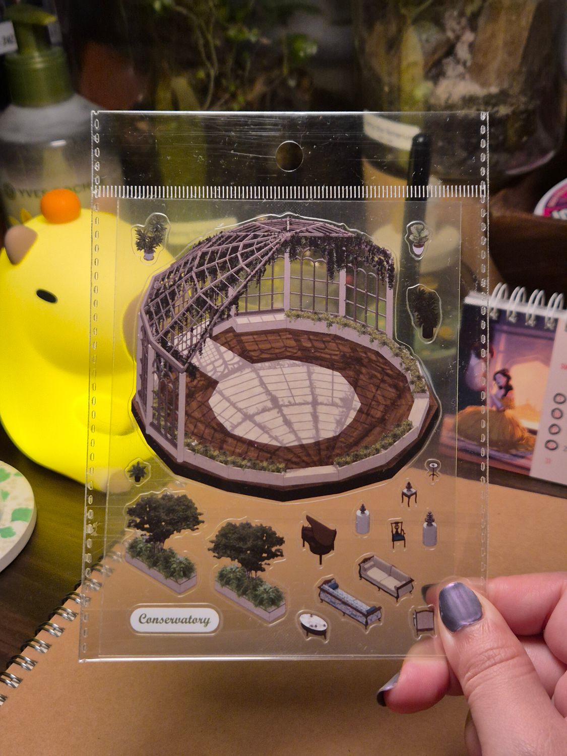 Sticker Sheet Diorama