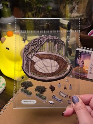 Sticker Sheet Diorama