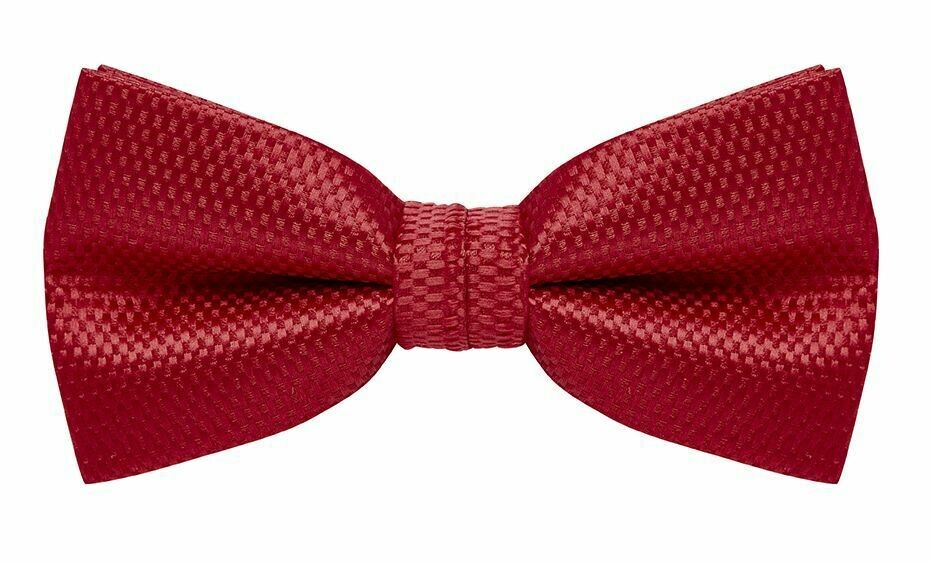Bow Tie, Carbon,Red