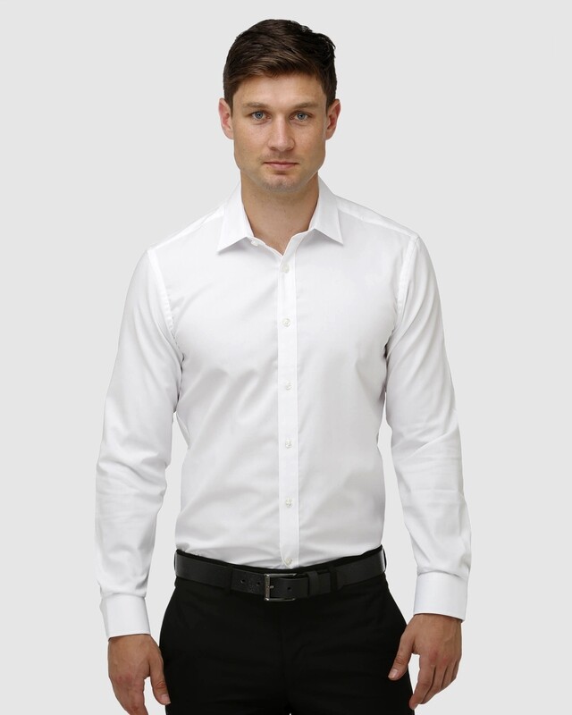 Brooksfield Business Shirt White