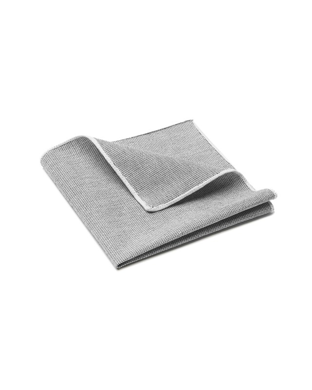 Pocket Square, Tweed, Grey