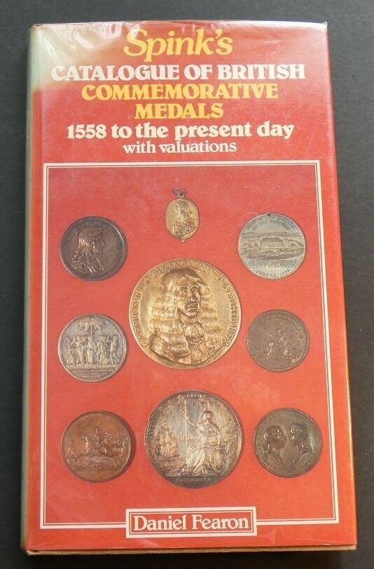 British; Daniel Fearon, "Catalogue of British Commemorative Medals 1558 to the present day"