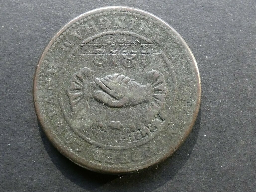 19th Century Penny, Yorkshire, Keighley, D-52