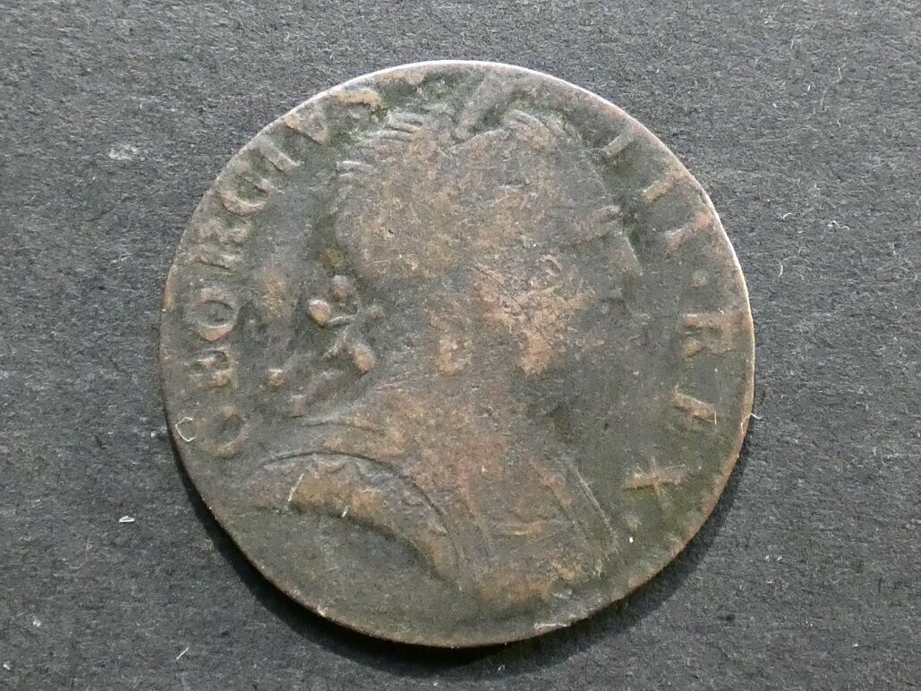 18th Century counterfeit Farthing, 1773