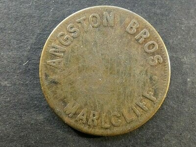 Value-stated check, Warwickshire, Marlcliff, Langston Brothers, 2 Shillings