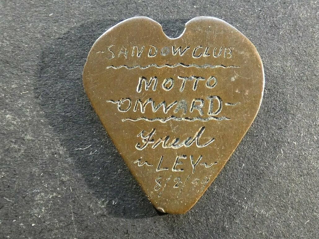 Club Member's pass (?), "Sandow Club", [17]99