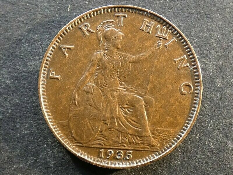 Farthing, 1935.