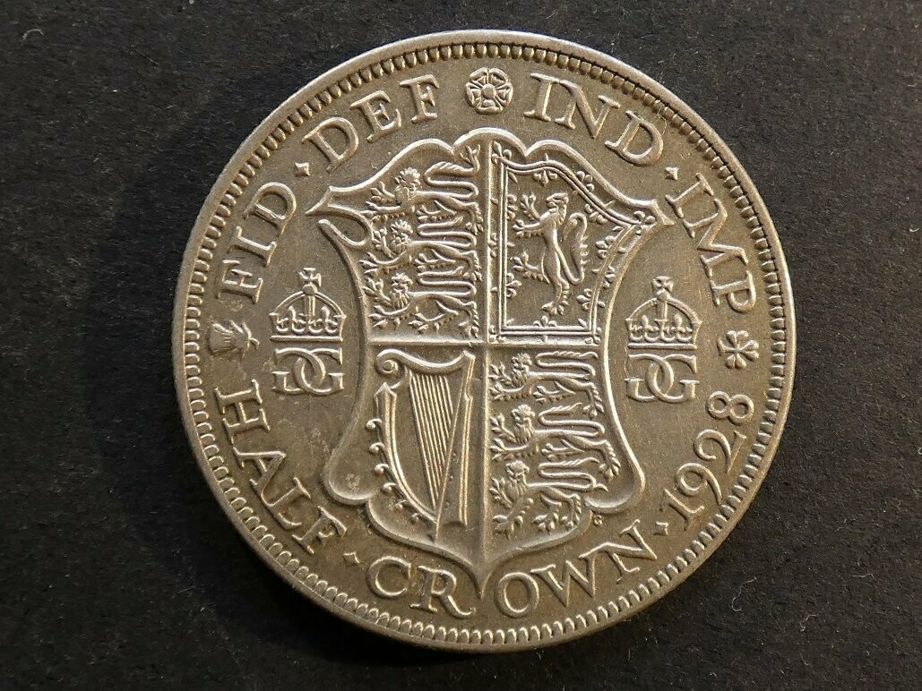 Halfcrown, 1928.