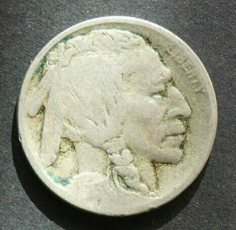 USA, 5 Cents, 1913D, line type