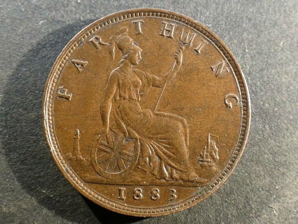 Farthing, 1883.