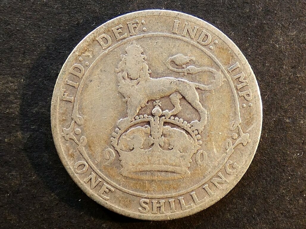 Shilling, 1902.