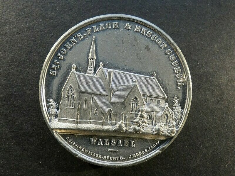 1858, St. John's Church, Walsall
