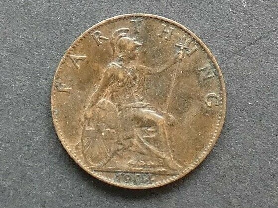 Farthing, 1904.