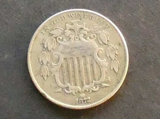 USA, 5 Cents, 1872