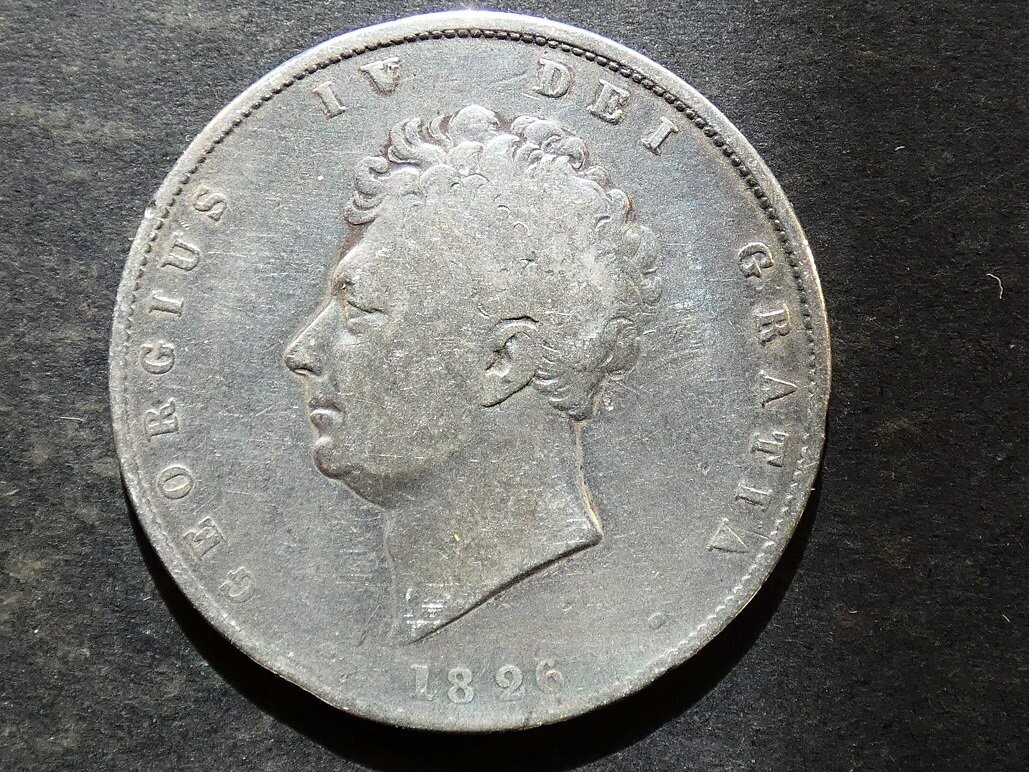 Halfcrown, 1826.