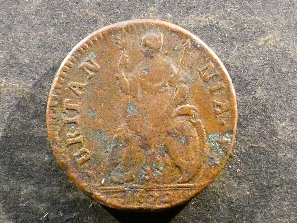 Farthing, 1672.