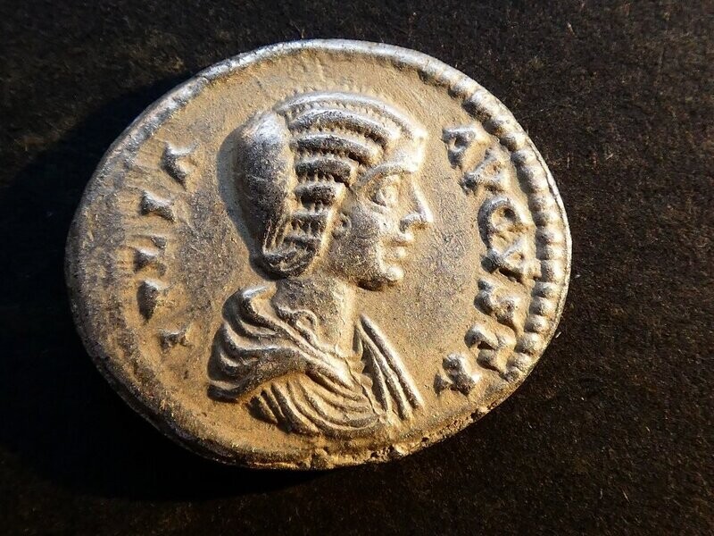 Roman Empire, Julia Domna, Denarius