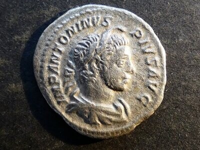 Roman Empire, Elagabalus (Antoninus), Denarius