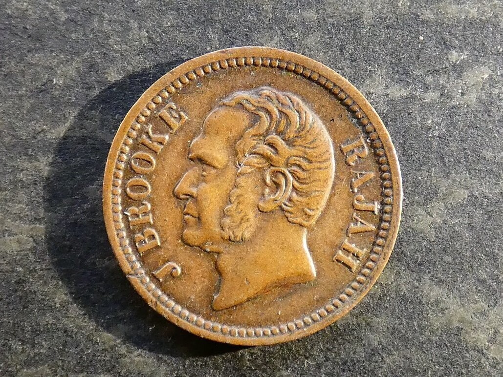 Sarawak, ¼ Cent, 1863