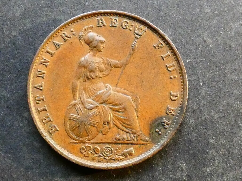Halfpenny, 1853.
