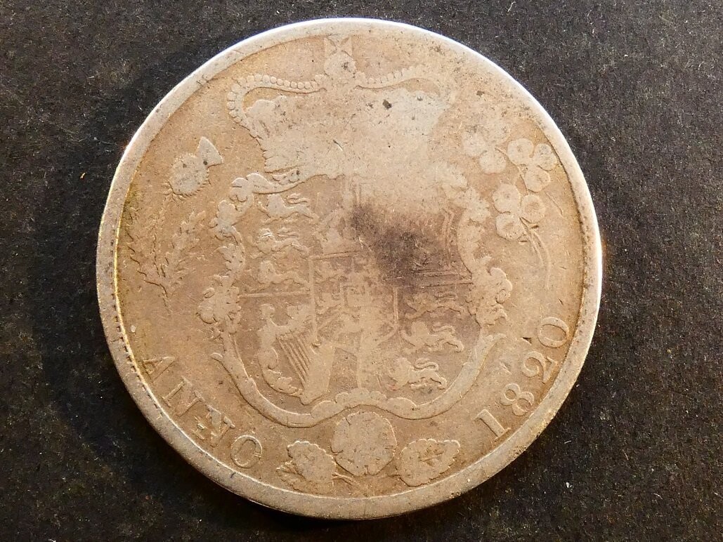 Halfcrown, 1820.