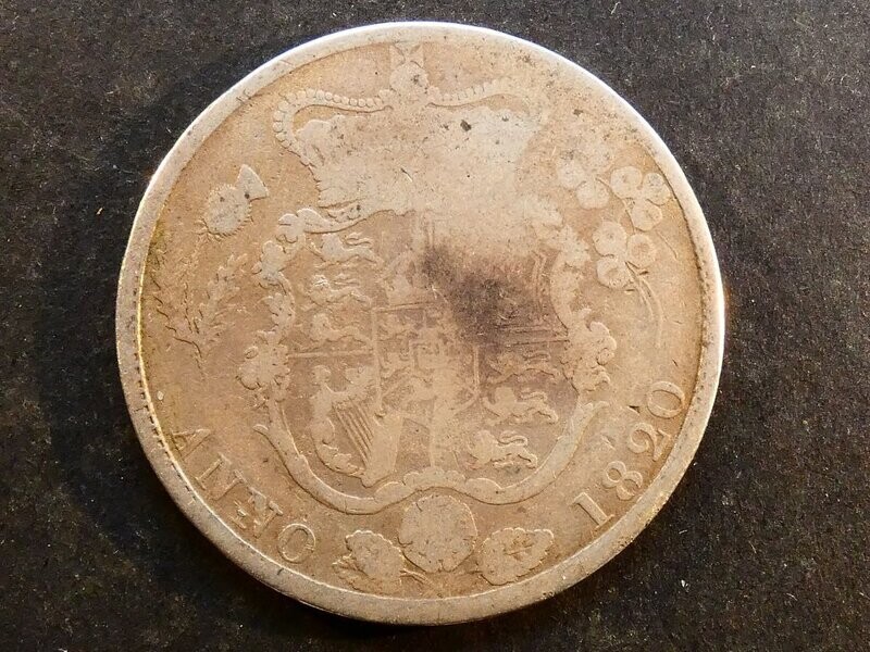 Halfcrown, 1820.