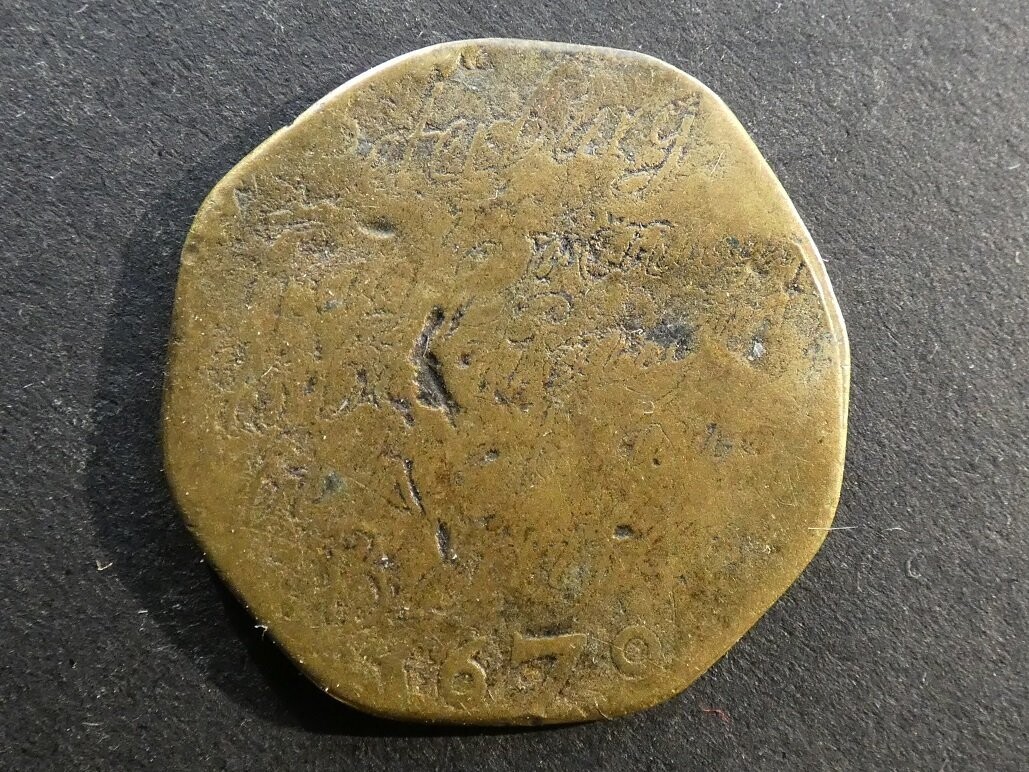 17th Century Farthing, Northamptonshire, Peterborough, W-106