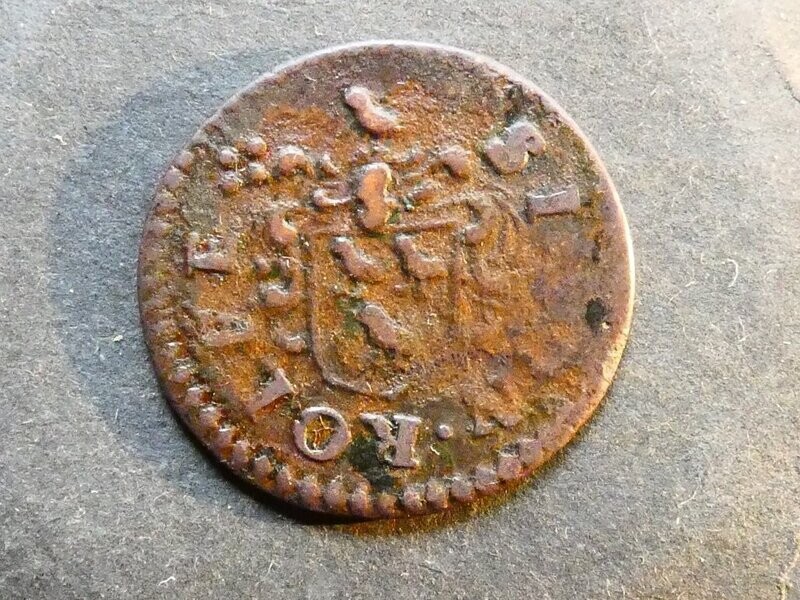 17th Century Halfpenny, Wiltshire, Salsibury, W-222