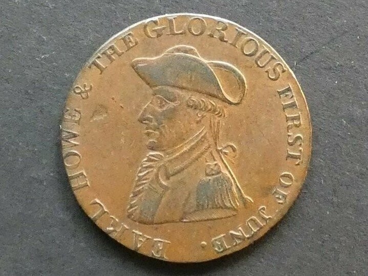 18th Century Halfpenny, Hampshire, Emsworth, 1794, DH-20