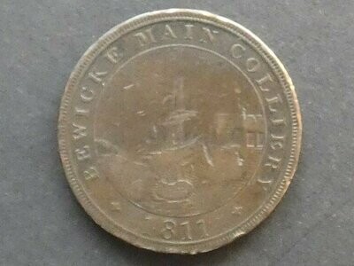 19th Century Penny, Northumberland, Newcastle, D-16