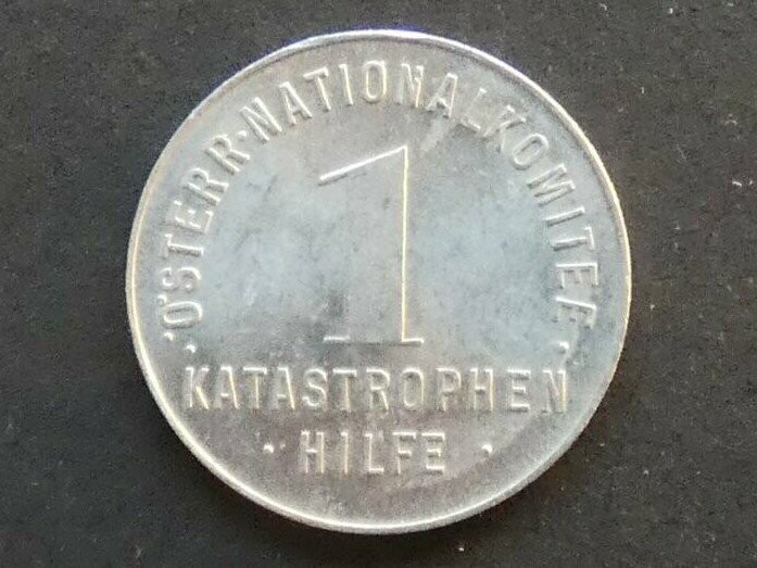 Austria, 1930s, National Disaster Relief Fund, 1 Schilling