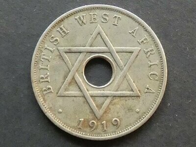British West Africa, Penny, 1919KN
