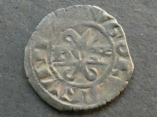 France (Feudal), Burgundy, Hugh V (1305-1315), Denier