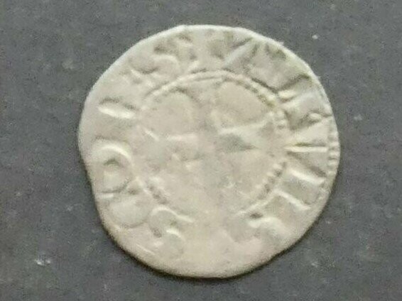 France (Feudal), Poitu, Aplhonse, Denier Tournois