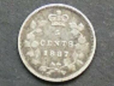 Canada, 5 Cents, 1887