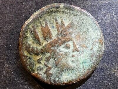 Cilicia, Korykos, AE25, c.1st century BCE