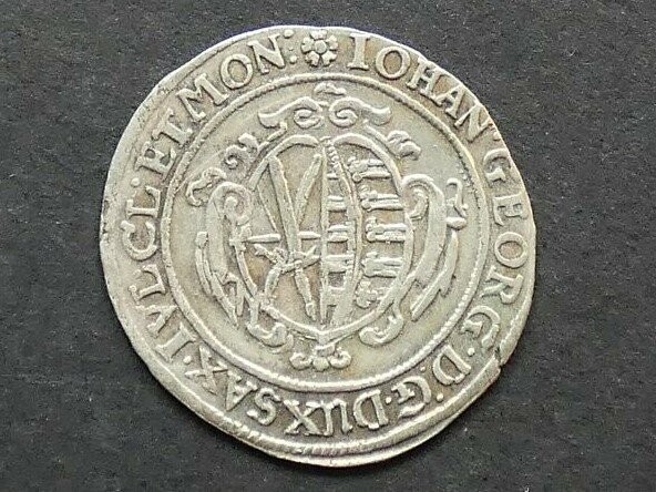 German States, Saxony-Albertine, 1/24 Thaler, 1641 CR